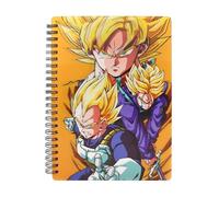 SD Toys - Cahier - Dragon Ball Z Saiyans Effet 3D - Multicolore - 4A G