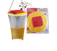 REDTOP Piège à mouches XL Standard, 8 litres piège à mouches biologique, attractif inclus