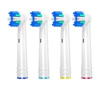 REDTRON Têtes de Rechange Compatible avec Oral B, Têtes de brosse pour Vitality Pro Smart Genius Series, Floss Action tête de brosse de remplacement pour Oral B, 4 pièces