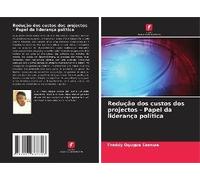 Redução Dos Custos Dos Projectos - Papel Da Liderança Política