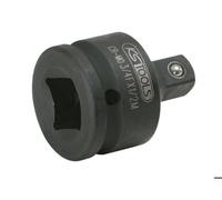 KS Tools Réducteur à chocs 515.1372 – Adaptateur 3/4'' vers 1/2'' – Chrome-molybdène noir