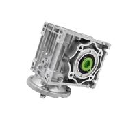 Réducteur à turbine RV90, réducteur vertical compact à carter en aluminium, engrenage à vis sans fin NMRV avec moteur triphasé 380 V 2,2 kW ou 3 kW(Ratio 40 to 1,2.2KW 100B5)