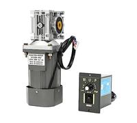 Réducteur à vis sans fin 120 W 220 V - Moteur électrique à vis sans fin 30 K - Couple élevé - Moteur à vis sans fin 90-1650 tr/min avec fonction de retournement - Vitesse de rotation réglable