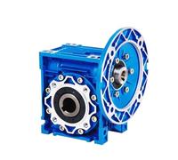 Réducteur à vis sans fin à couple élevé NMRV030 Entrée 9/11 mm Sortie 14 mm pour moteur à induction Nema23 rond 63B14 Fl.a.n.g.e (RATIO 20-1_63B5)