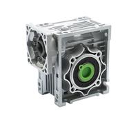 Réducteur à vis sans fin NMRV050 élevé, rapport 1:75/10/15/20/25/30/40/50/60/80/100, arbre d'entrée 14mm/19mm, réducteur de boîte vitesses(Ratio 60,Input 19 for name52)