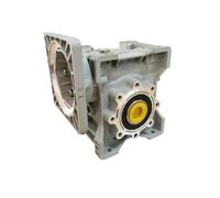 Réducteur à vis sans fin NMRV075, for moteur pas à pas Nema43 ou servomoteur 3kw, jeu 8~10 Arcmin HS75, boîte de vitesses(In 80 Flange servo,HS75 Ratio 40)