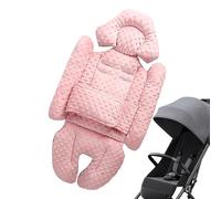 Reducteur Chaise Haute Bebe | Support De Tête Et De Corps Pour Tout-petit,Soutien De La Tête De Bébé Pour Siège De Voiture Moelleux Et Chaleureux - Hiver Chaud Coussin De Soutien Confort Bébé