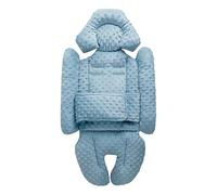 Reducteur Chaise Haute Bebe | Support De Tête Et De Corps Pour Tout-petit,Soutien De La Tête De Bébé Pour Siège De Voiture Moelleux Et Chaleureux - Hiver Chaud Coussin De Soutien Confort Bébé