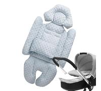 Reducteur Chaise Haute Bebe | Support De Tête Et De Corps Pour Tout-petit,Soutien De La Tête De Bébé Pour Siège De Voiture Moelleux Et Chaleureux - Hiver Chaud Coussin De Soutien Confort Bébé