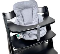 Reducteur Chaise Haute Pour Hauck Alpha Et Beta - Coussin Assise Bebe Moelleux, Testé Oeko-Tex Standard 100, Lavable En Machine - Gris (Motifs)