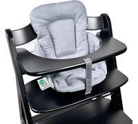 Reducteur Chaise Haute Pour Hauck Alpha Et Beta - Coussin Assise Bebe Moelleux, Testé Oeko-Tex Standard 100, Lavable En Machine - Gris (Motifs)