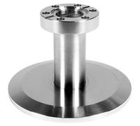 Réducteur d'adaptateur tubulaire en acier inoxydable, adaptateur à bride ISO vers CF, connecteur sous vide KF-50 vers CF35(CF63 KF50)