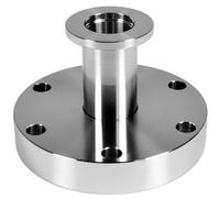 Réducteur d'adaptateur tubulaire en acier inoxydable - Adaptateur de bride sous vide ISO-KF NW-50 à CF35(CF16 KF50)