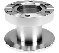 Réducteur d'adaptateur tubulaire en acier inoxydable - Adaptateur de bride sous vide KF50 à CF35 for connexions ISO à CF(CF50 KF50)