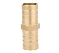 Réducteur De Barbe De Tuyau En Laiton, 19mm 25mm, Raccord De Réduction D'épissure, Adaptateur D'union De Réparation Pour Air, Eau Et Carburant(19-19mm)