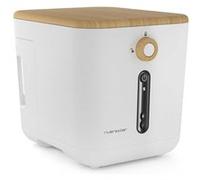 Reducteur de biodechets sechage broyage refroidissement 550w Riviera & Bar mtd510 Corps blanc et couvercle imitation bambou G