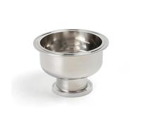 Réducteur de bol à trois pinces, hémisphérique 1,5" 2" 2,5" 3" 4" SS304 en acier inoxydable 50,5 mm 64 mm 119 mm, sanitaire, for brassage de bière à domicile(50.5mm x 64mm)