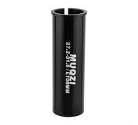 Réducteur de cale de tige de selle de vélo ; adaptateur d'extension de tube de selle en alliage d'aluminium 6061 pour convertir les tailles de cadre ; accessoire de composant de cyclisme durable (27,2