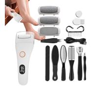 Réducteur De Callosités Électrique Pour Pieds,Ponceuse Pied - Appareil Portable Sans Fil Puissant Grinder Exfoliant Sableur pour Soins Maison Spa Douche