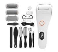 Réducteur De Callosités Électrique Pour Pieds | Ponceuse pour Pieds | Exfoliant Rechargeable Sans Fil Haute Performance pour Manucure et Pédicure avec Rasoir et Grattoir