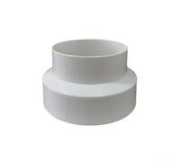Réducteur de conduit d'air, adaptateur réducteur de tuyau de ventilation pour sèche-linge, salle de bain ou cuisine, hottes hydroponiques (80-100)