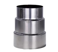 Réducteur De Conduit De Cheminée En Acier Inoxydable, Connecteur De Tuyau De Cheminée, Connecteur De Conduit Ø 50mm Ø 60mm Ø 80mm Ø 90mm Ø 100mm Ø 110mm, Adaptateur De Cheminée Tuyau De Poêle ( Size :