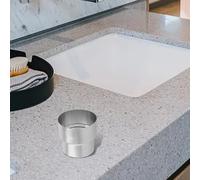 Réducteur de conduit de cheminée en acier inoxydable pour grille d'aération et raccordement de conduit, résistant à la chaleur (Ø 80 mm/Ø70 mm)