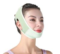 Réducteur de double menton pour façonner la mâchoire, façonneur du visage réglable et sangle de levage, confortable et réutilisable, sangle de sommeil amincissante pour façonner et raffermir le visage