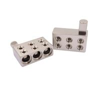 Réducteur de fil d'alimentation audio de voiture en alliage d'aluminium de calibre 2/3/4 haute conductivité résistant à la rouille pour système sonore modifié de voiture