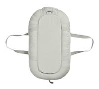 Elodie Details Reducteur de Lit Bebe Baby Nest Cocon Bebe Portable pour Nouveau-né, Lavable 100% Coton 78x45 cm - Mineral Green