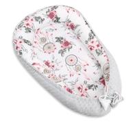 Réducteur de Lit PIMKO Minky bébé Cocon 2 côtés Baby Nest nourrissons coussin pour lit pour nouveau-né Nid de bébé - Attrape-rêves