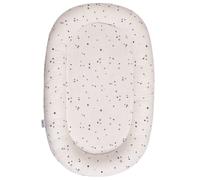 Réducteur de lit réversible ecru, bleu, rose TU