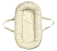 Elodie Details Reducteur de Lit Bebe Baby Nest Cocon Bebe portable pour nouveau-né, lavable 100% Coton 78x45 cm - Vanilla White
