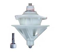 Réducteur de Machine à laver, cylindre à 11 dents, boîte de vitesses, arbre de Transmission, moteur électrique, réducteur de vitesse, pièces de rechange(Color:Y98B1AA802750-50-C)