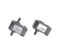 Réducteur de moteur à vis sans fin à turbine 5840, couple élevé 31ZY 3650 555 545, rapport de réduction du réducteur de moteur à courant continu 17 à 670(For 555,Ratio 100,Dual shaft)