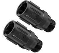 Réducteur de pression 25 PSI - 3/4 pouces - Compatible systèmes d'irrigation goutte à goutte - Vanne à faible débit - 25psi