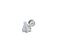 Réducteur de pression incliné avec manomètre et cartouche amovible Caleffi 5332 - diamètre:3/4'