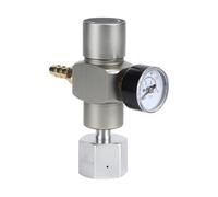 Réducteur De Pression Co2, 2 En 1 Mini Régulateur De Gaz Co2 Manomètre De Soude Vec Adaptateur 3/8 Po à Tr21.4, Régulateur De Gaz Co2 Pour Machine à Soda, Eau Minérale, Bière, Soda