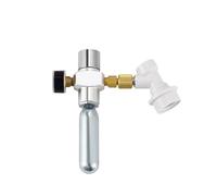 Réducteur de pression de CO2, Chargeur de Co2 for fût de bière 0-60PSI, régulateur de Co2 Portable, mini distributeur de Co2 avec jauge