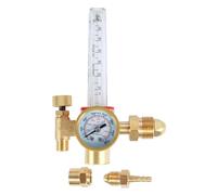 Réducteur de pression de CO2, Débitmètre d'argon CO2 Mig Tig 0-4000 PSI régulateur précis de soudage gaz 10-60CFH régulateur d'argon réglable débitmètre jauge