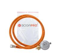 Réducteur de pression de gaz avec tuyau de gaz 30 mbar (kit)
