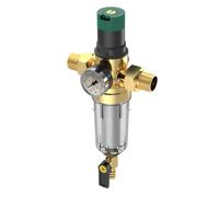 Réducteur de pression d'eau DN15/DN20 - Valves de réduction - Préfiltre - Vannes de régulation avec jauge de filtre intégré