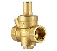 Réducteur de pression, DN20 pression d'eau en laiton 3 4 '' Filetage réglable valve régulateur l'eau 1.6MPa
