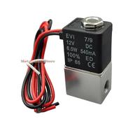 Réducteur de Pression, Fast Response Solenoid Valve 1/8" DC 12V 24V AC 110 220 2 Way Normally Closed Direct-acting Pneumatic Valves For Water Air Gas(NPT_AC-4W)