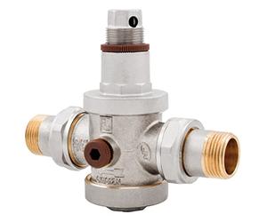 Réducteur de pression + manomètre PN 25 mm avec embout de 3/4" Art. 1430034mm ITAP