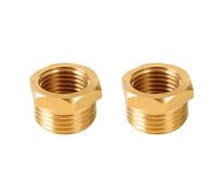 Réducteur de pression pneumatique en laiton, normal X 2, modèle normal 3 x | Raccord de tuyau avec filetage à six pans creux, joint haute pression, design anti-fuite, installation facile