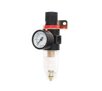 Réducteur de pression - Régulateur de pression compact avec manomètre et séparateur d'eau 1/8" - AFR1500