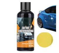 Réducteur de Rayures pour Peinture Automobile - Composé de Correction pour Peinture Auto avec Éponge,Pâte de Polissage 30ml pour SUV Voiture Camion Moto Bateau