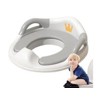 Réducteur de salle de bain avec tapis qui n'est pas un ventilateur : réducteur de toilettes pour enfants de 1 à 8 ans, équipement d'apprentissage du nettoyage, tapis sans ventilateur pour siège de