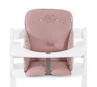 hauck Coussin Chaise Haute Bebe Alpha Cosy, Reducteur Compatible avec Chaises Hautes Bois Alpha+, Beta+ et Arketa, 6-36 Mois, Dossier Haut, Côtés Renforcés, Bambi Rose